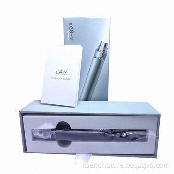 Electronic Cigarette Starter Kit eGo-V V with Variable Voltage and 1,100mAh Capacity